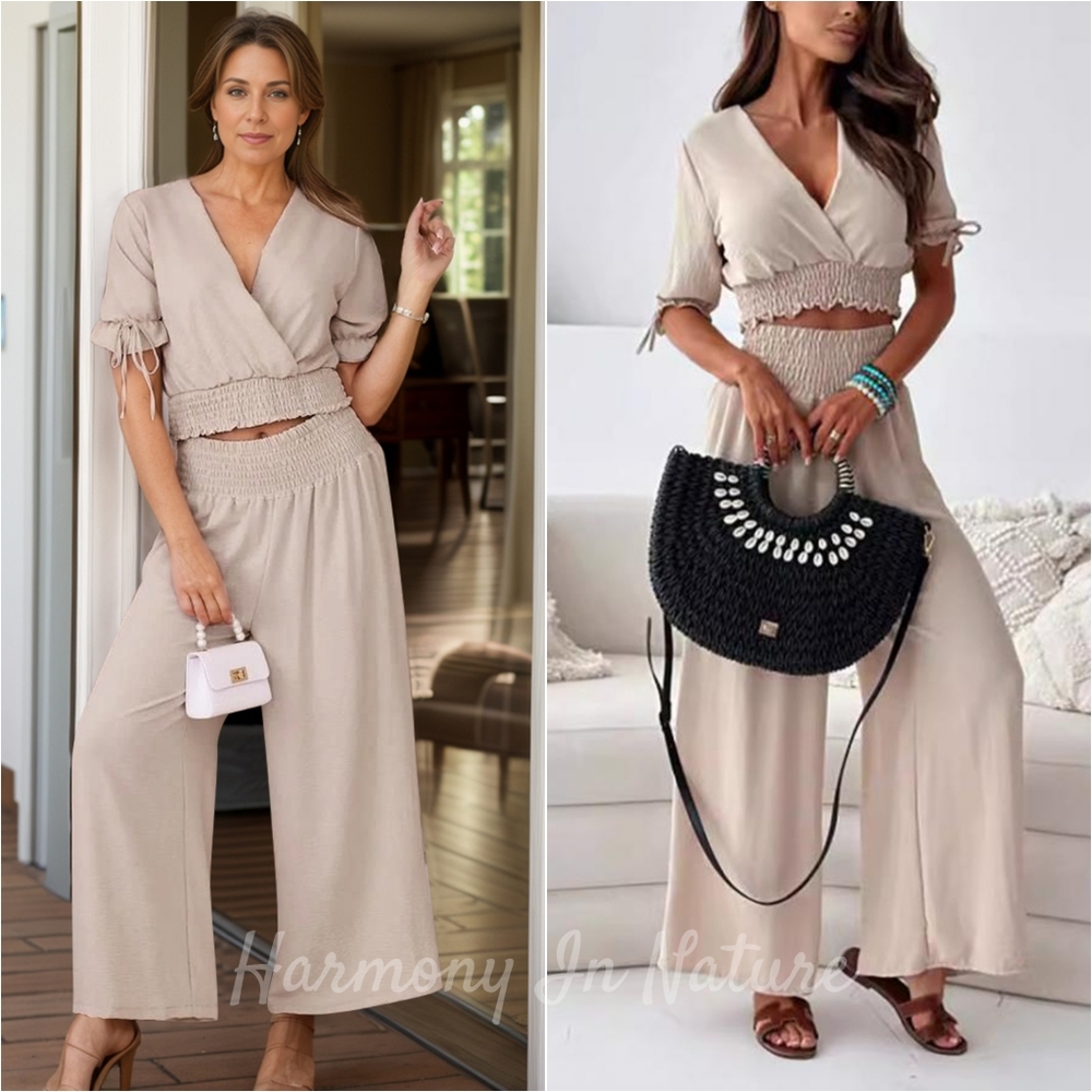 Sway & Slay Surplice Set - Dust